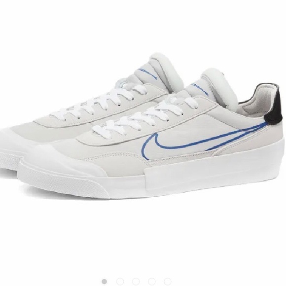 Nike Other - NIKE Men’s Drop-Type HBR Sneakers Grey & Hyper Blue Sz 7